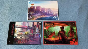 cybepunk 2077 postcards